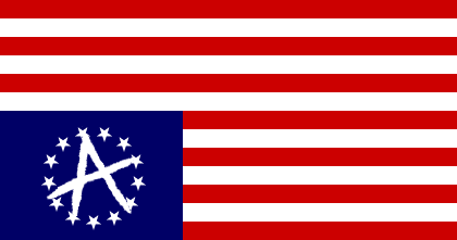 [U.S. variation - Anarchism flag]